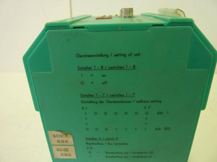 Used PEPPERL & FUCHS Control Interface IVI-KHD2-4HB6 Used