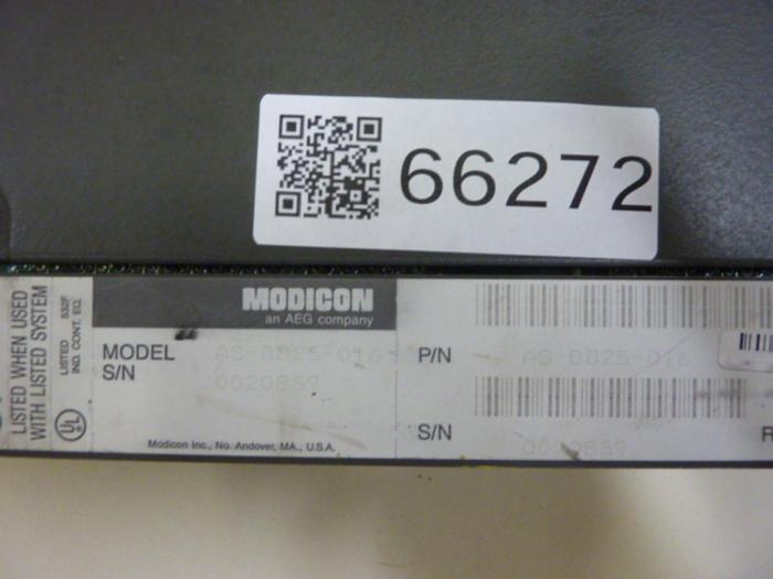 Used MODICON Input Module AS-B825-016 #66272