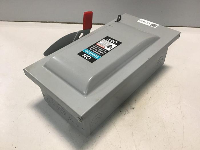 Used SIEMENS General Duty Safety Disconnect Switch GF322N VBII #137855