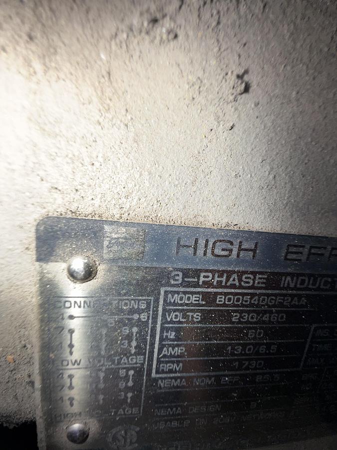 Used CONAIR WORTEX 5 HP Grinder Granulator JC-5 Used