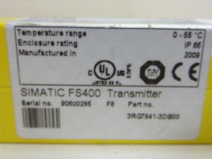 Used SIEMENS Light Curtain Transmitter 3RG7841-3DB00 #51978