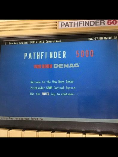 Used VAN DORN Pathfinder 5000 Controller PATHFINDER 5000 Used
