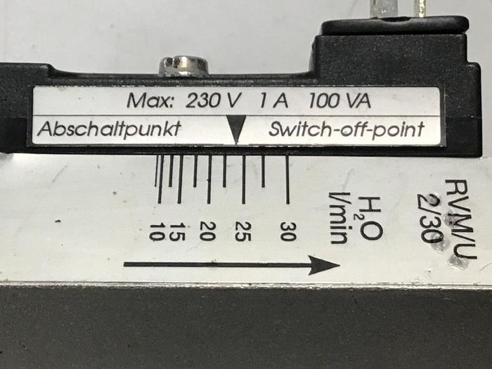 Used SCHLIESSER Meter Valve RVM/U 2/30 #126688