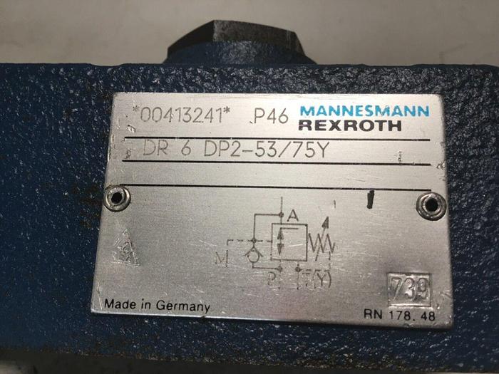 Used REXROTH Valve DR6DP25375Y #137665