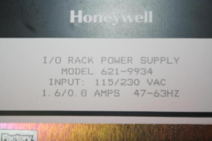 Used HONEYWELL Rack & Power Supply 621-9934 #11483