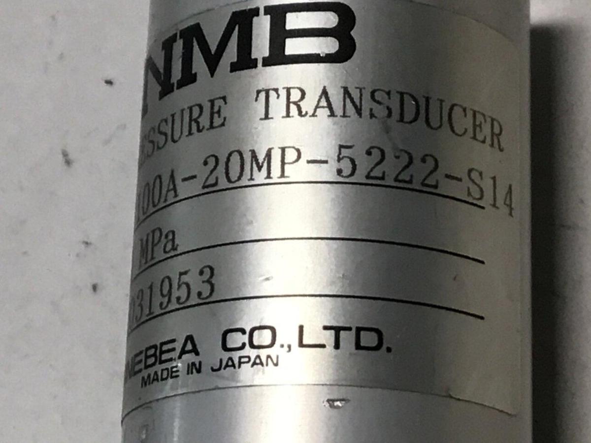 Used NMB Pressure Transducer NS100A-20MP-5222-S14 USED