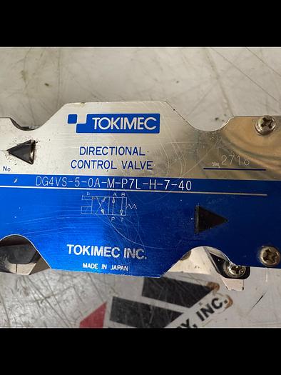 Used TOKIMEC DG4VS-5-0A-M-P7L-H-7-40