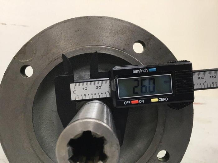 Used HITACHI 3 Phase Induction Motor VTFO-K 4P #125294