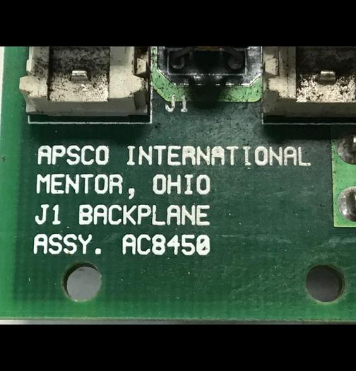 Used APSCO Van Dorn Rack Circuit Board AC8450 USED