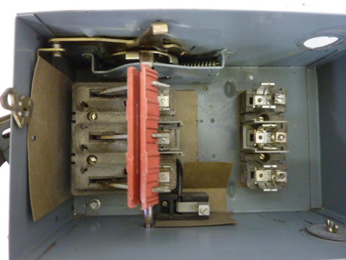 Used SQUARE D 60 Amp Busway Disconnect Switch PQ-4606 #59417