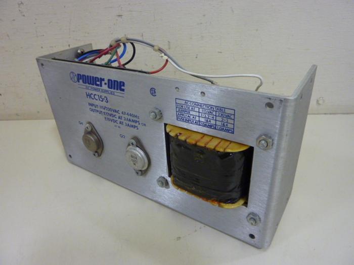 Used POWER ONE Power Supply HCC15-3 #59059