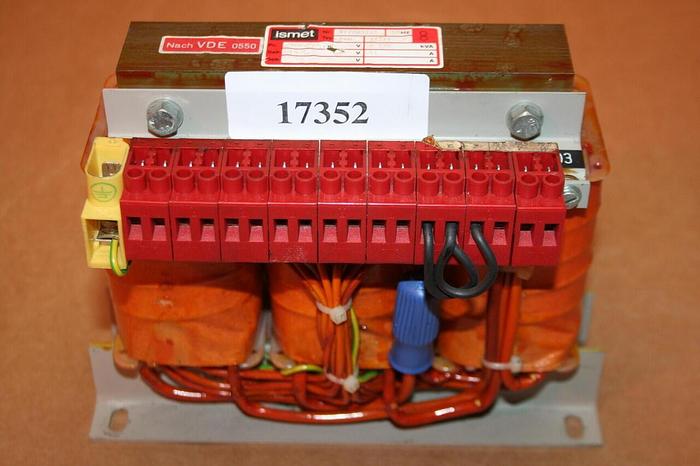 Used ISMET 0.370 kVA Transformer 91/082115 Used