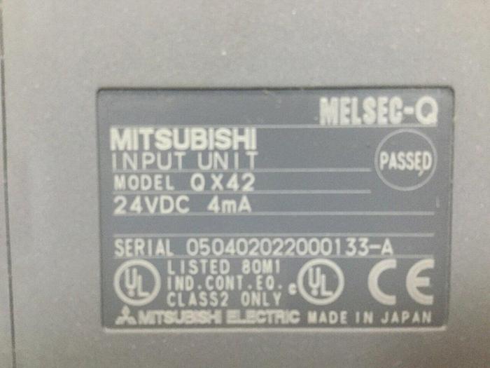 Used MITSUBISHI Input Module QX42 #100749
