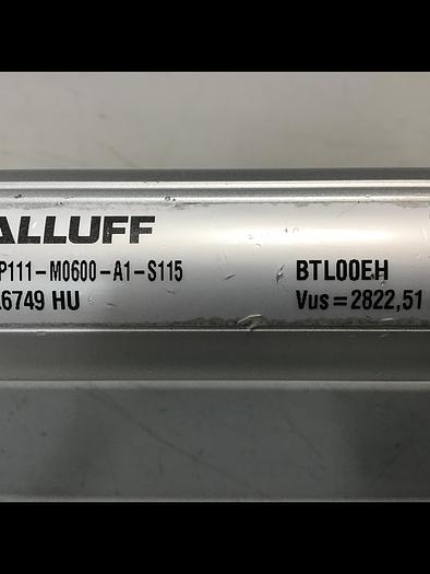 Used BALLUFF Linear Position Sensor BTL6-P111-M0600-A1-S115 Used #145032