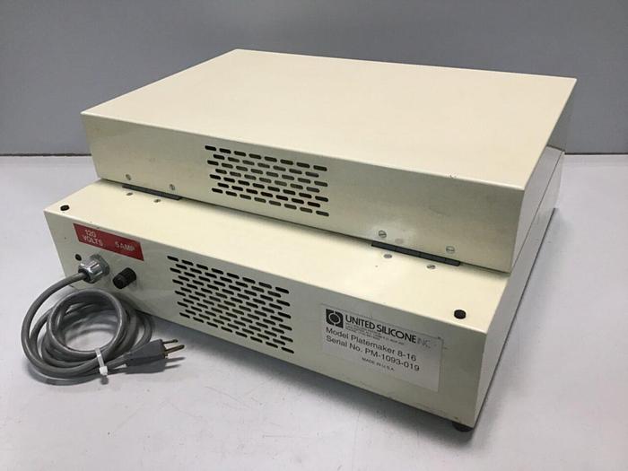 Used UNITED SILICONE Plate Maker 8-16 #115802