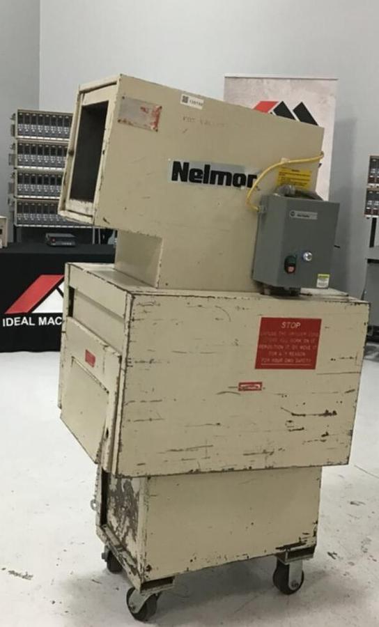 Used NELMOR 5 HP Grinder / Granulator, G1010, Used