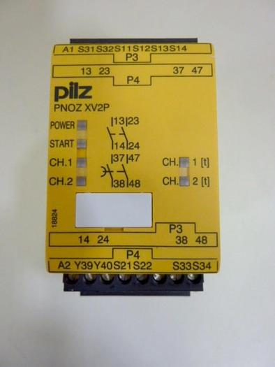 PILZ Safety Relay PNOZXV2P0.5/24VDC2N/O2N/OFLX #66603