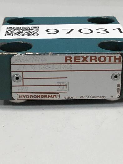Used REXROTH Valve LFA16D4360FX08 #97031