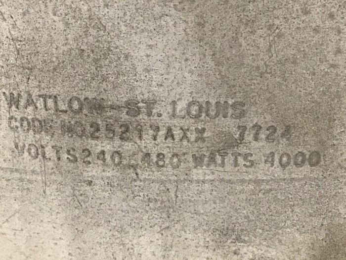 Used WATLOW 4000 Watt Heater Band 252174XX #125597