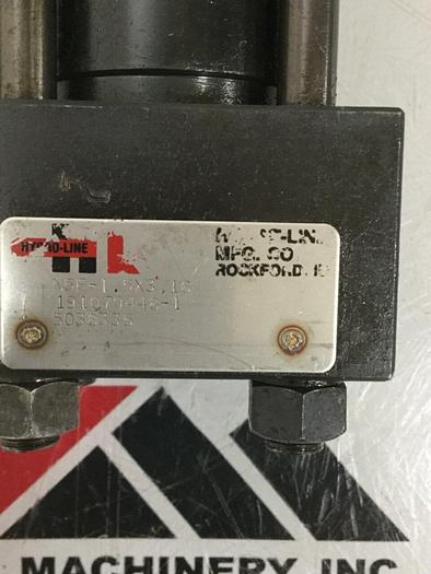 Used HYDRO LINE Ejector Cylinder W/ Butterfly NSF-1.5X3.16 #117161