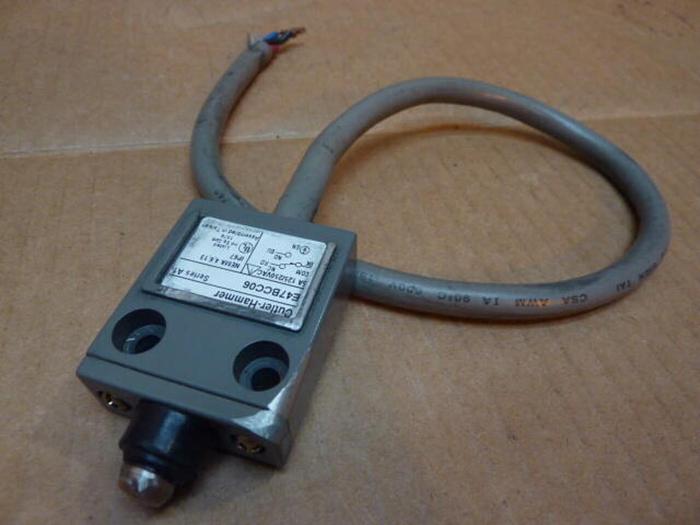 Used CUTLER HAMMER Limit Switch E47BCC06 #26301