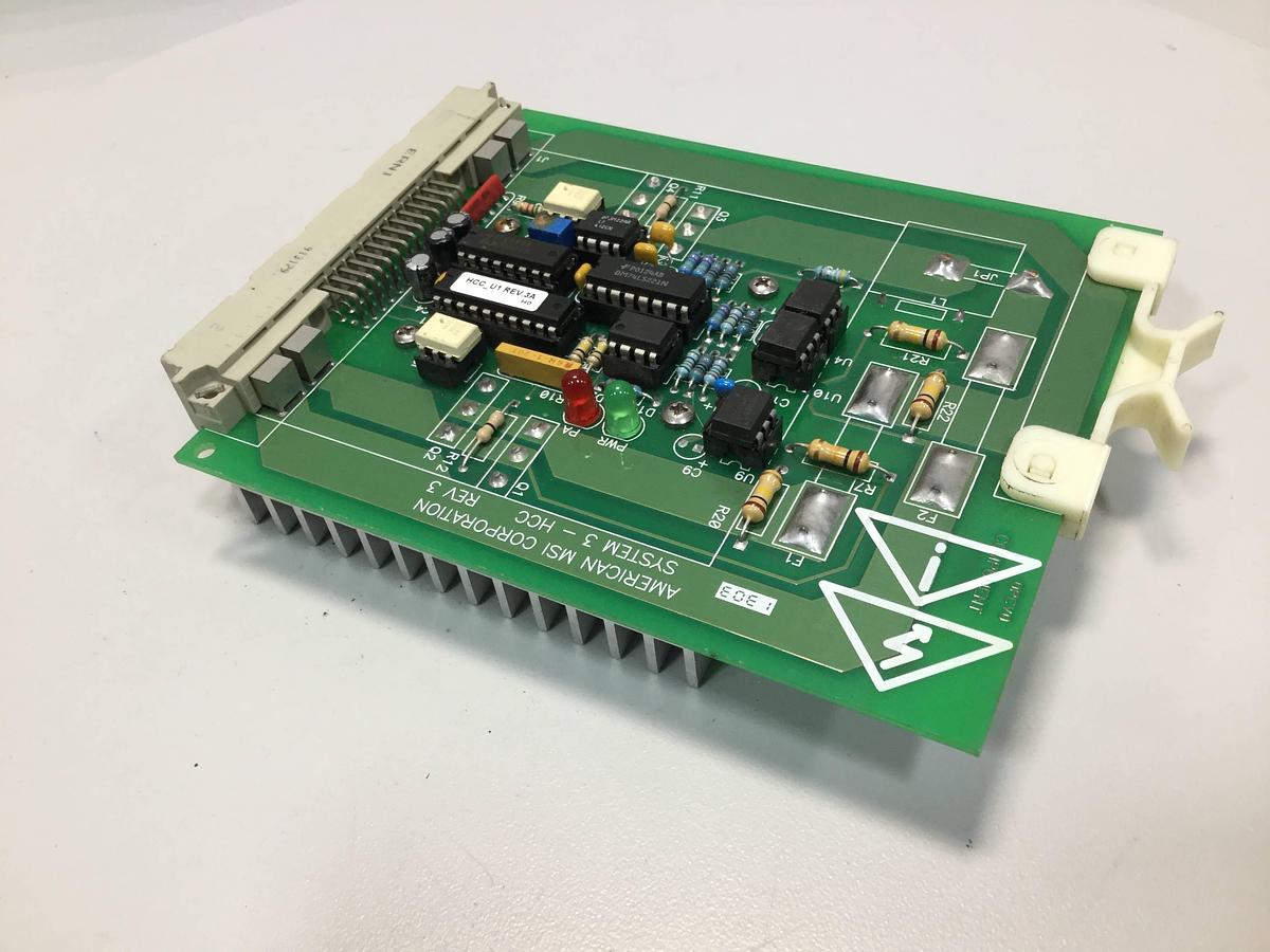 Used AMERICAN MSI Control Board C3201.010.045 Used
