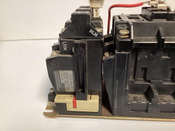 Used ALLEN BRADLEY Starter Size 1 509-BOD SER B W31 #59133