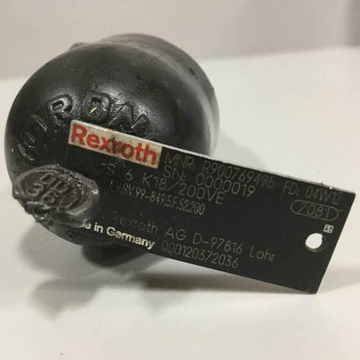 Used REXROTH Pressure Relief Valve DBDS6K18/200VE #90784