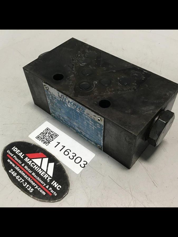 Used VICKERS Pilot Operated Check Valve DGMPC-5-ABK-BAK-30 #116303