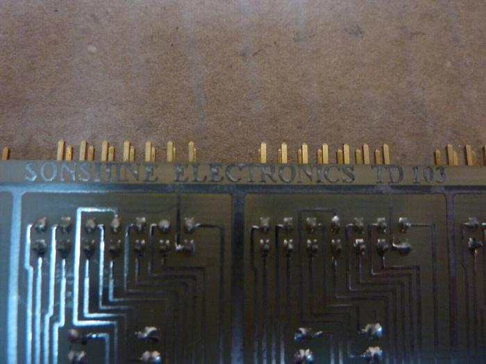 Used SONSHINE Circuit Board TD 103 #24201