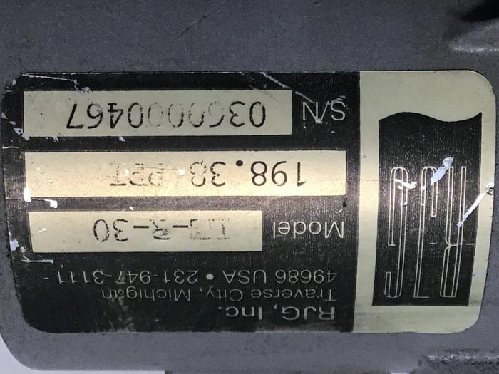 Used RJG INC. Stroke-Velocity Encoder LE-R-30 #124859