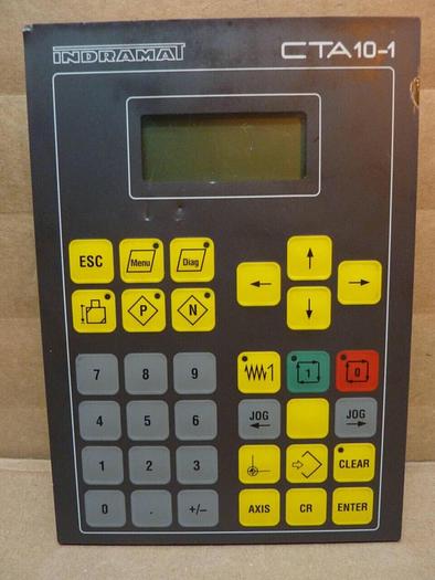 Used INDRAMAT CTA10-1 Operator Interface CTA10.1B-001-FW #23874