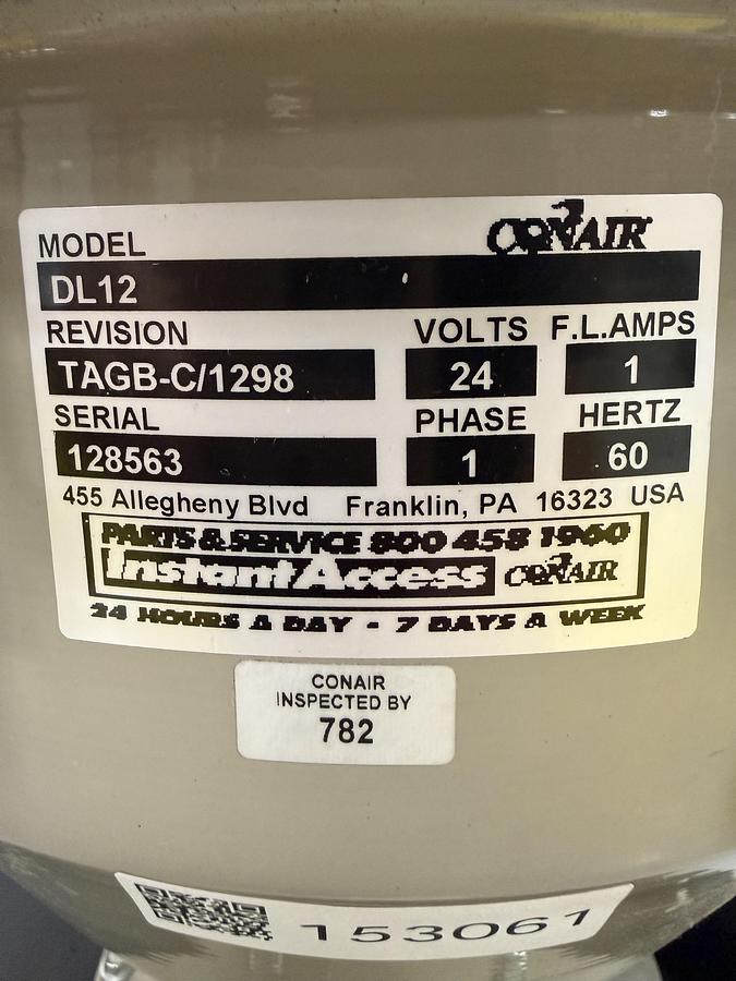 Used CONAIR DL12