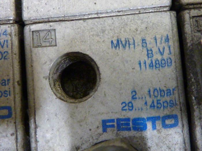 Used FESTO Control Block / Valve Terminal IFB8-02 #52863