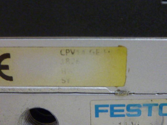Used FESTO Valve Terminal CPV14 CPV14-GE-FB-8 #54633