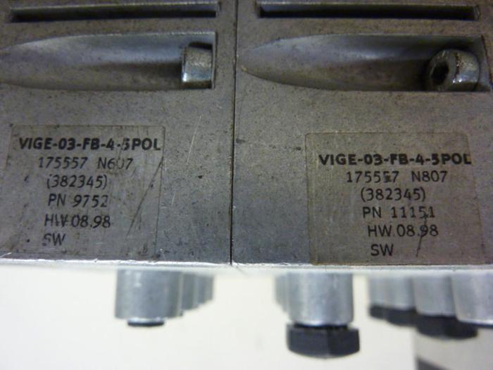 Used FESTO Control Block w/ Valves IFB8-03 #52683