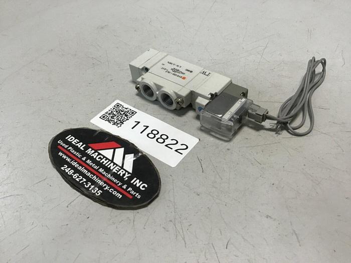 Used SMC Solenoid Valve SY5120-3LZ-01T #118822
