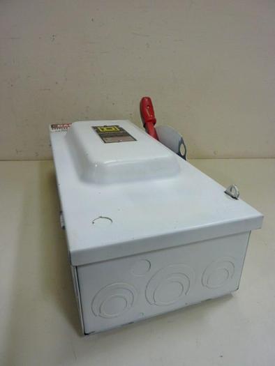 Used SQUARE D Disconnect Switch HU363 SER F1 #66739