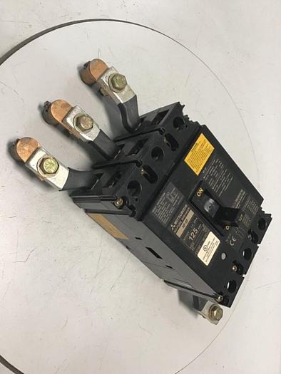 Used MITSUBISHI 125 Amp Circuit Breaker NF-SF3125 #124322