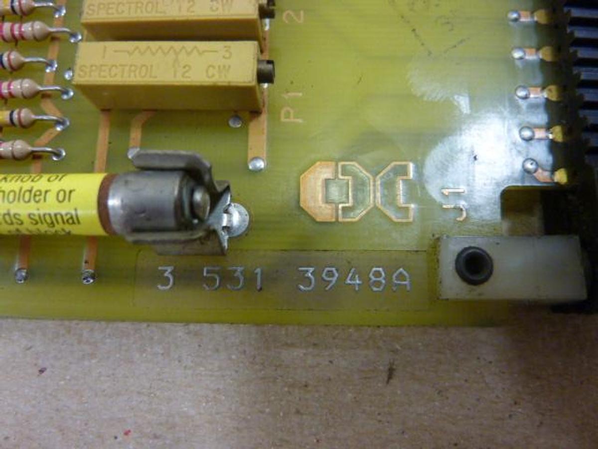 Used CINCINNATI MILACRON Logic Board 3-531-3948A USED