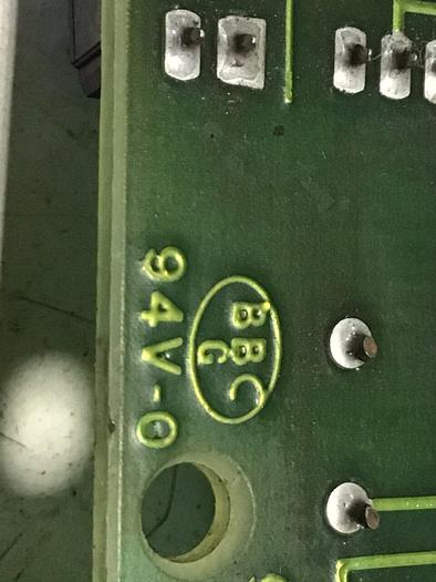 Used BRANSON Interface Circuit Board 100-222-042 #128757