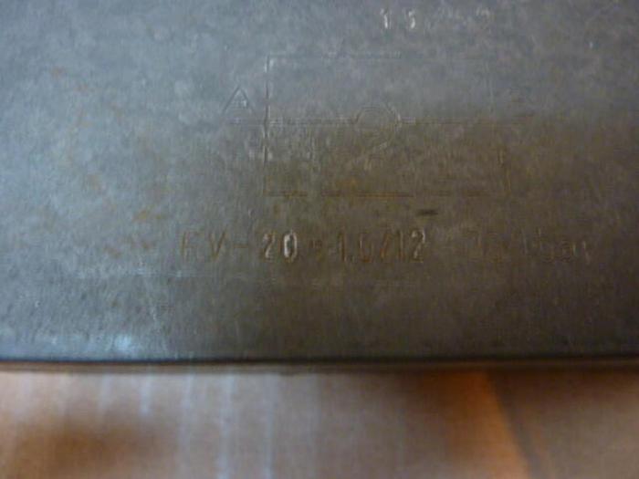 Used FLUTEC Check Valve RV-20-1.0/12 #26451