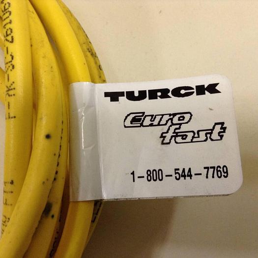 Used TURCK ELEKTRONIK Cable WK 4.43T-3-RS 4.43T #87367
