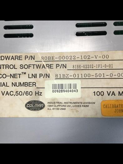 Used BARBER COLMAN Insta-Set Module 80BE-00022-102-V-00 #102955