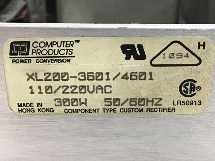 Used COMPUTER PRODUCTS Power Supply XL200-3601/4601 #136790