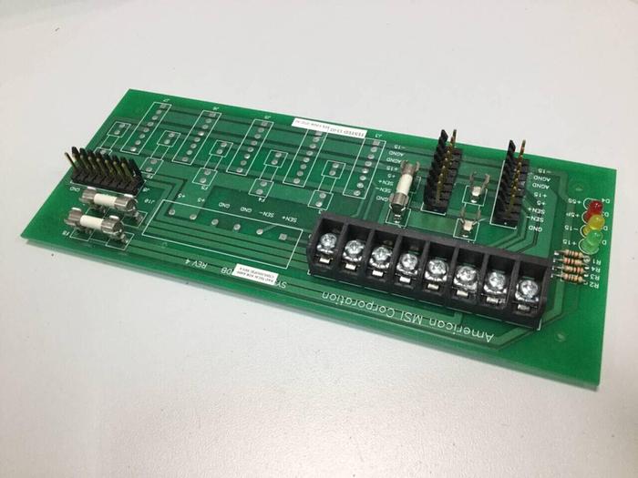 Used AMERICAN MSI Circuit Board C3201.010.072C #108622