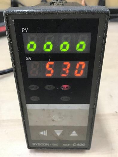 Used RKC Temperature Control REX-C400FJA3-MAN Used