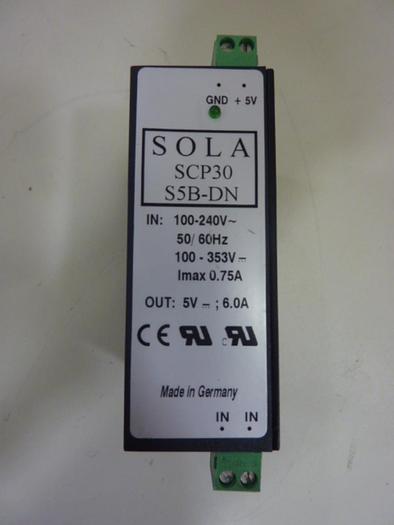Used SOLA ELECTRIC Power Supply S5B-DN #61418