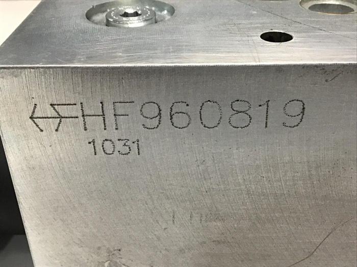 Used INDUSTRIAL MRO Valve HF960819 Used