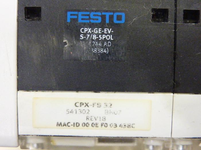 Used FESTO Control Block Valve Terminal VTSA-FB-NPT Used